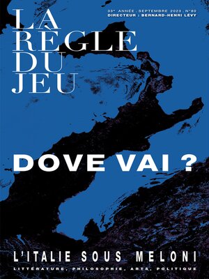 cover image of La Règle du Jeu n°80